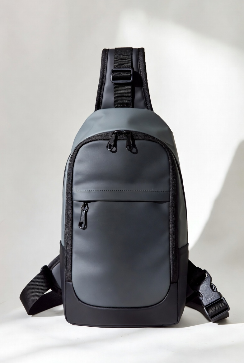 Minimalist Multi-Compartment Crossbody Backpack